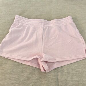 TNA Light Pink Women's Shorts Airy AF Fleece